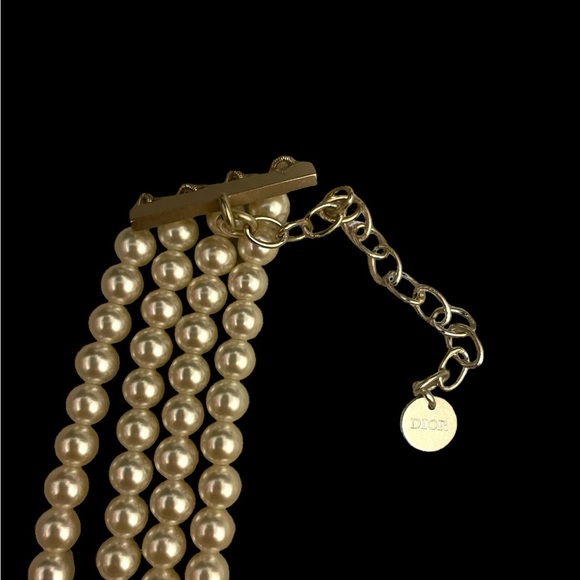 Dior Layered Pearl Choker - Picture 2 of 4